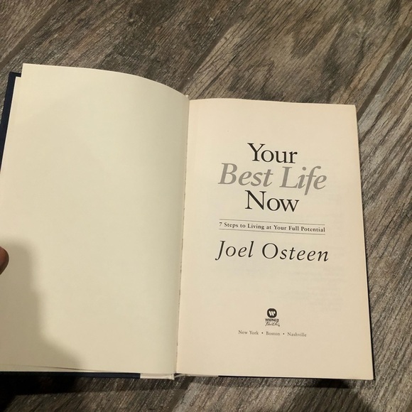 5/$10 Joel Osteen hardback book. Your best life now - Picture 3 of 5